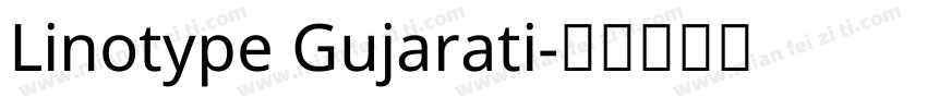Linotype Gujarati字体转换